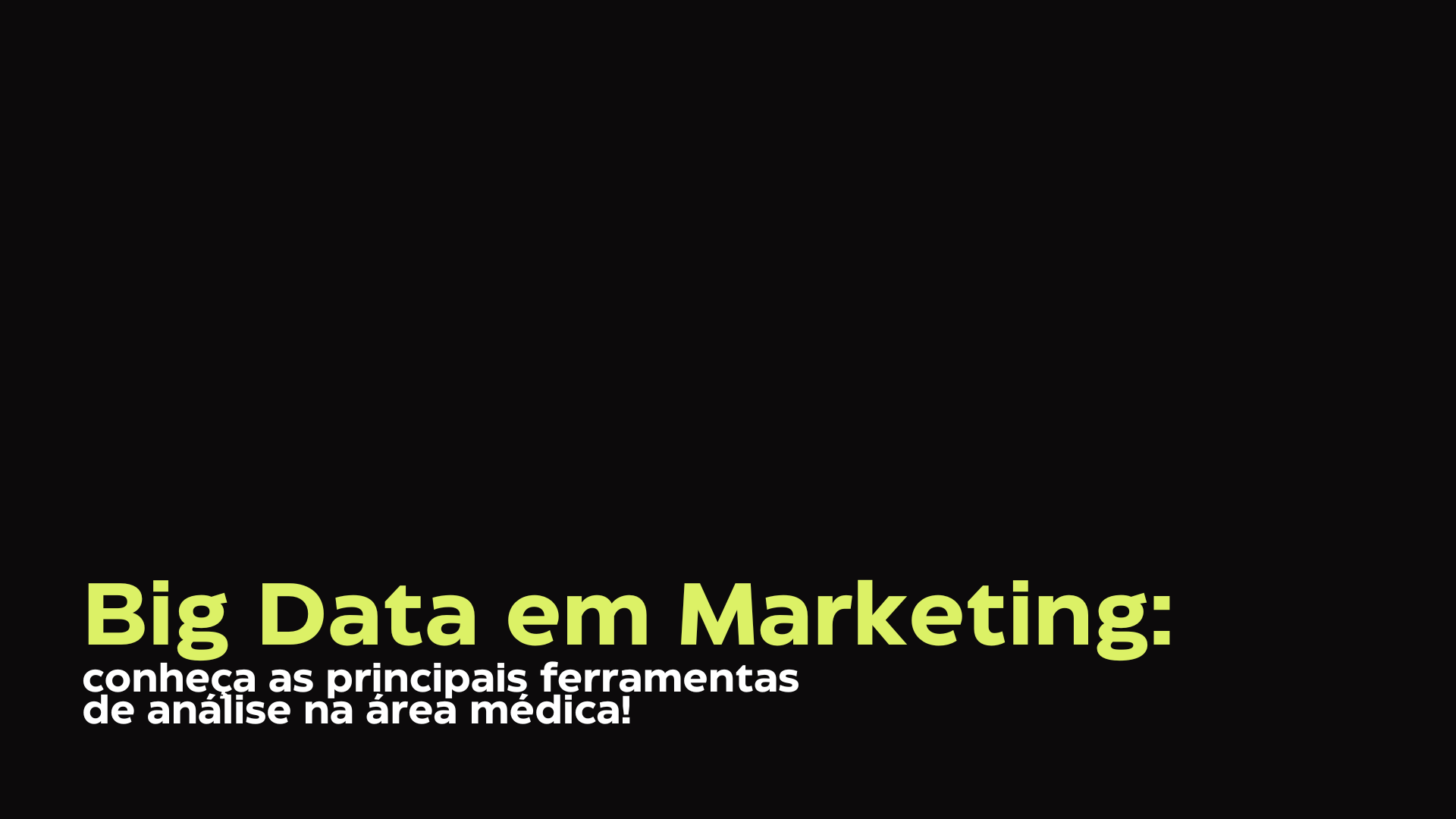 Big Data em marketing