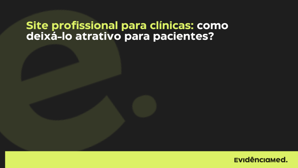 Site profissional para clínicas