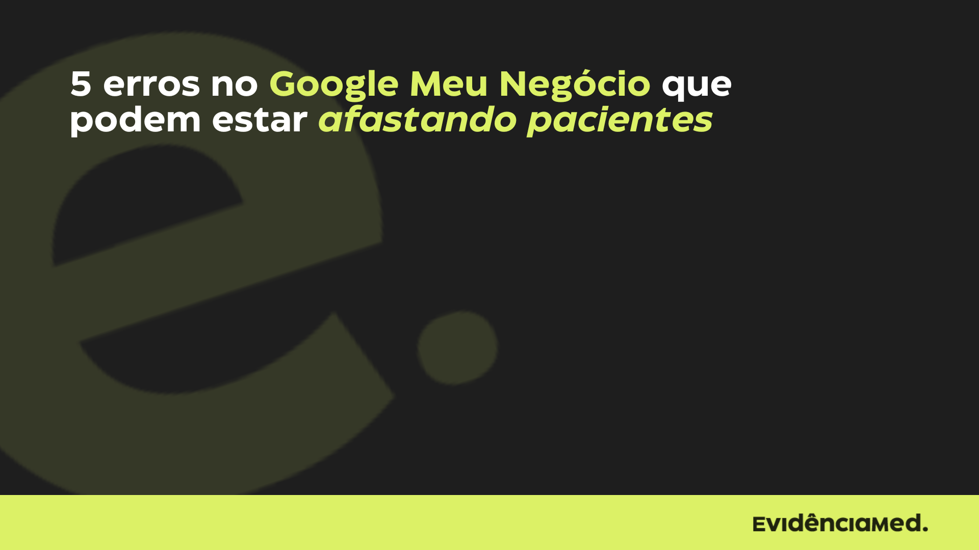 Google Meu Negócio
