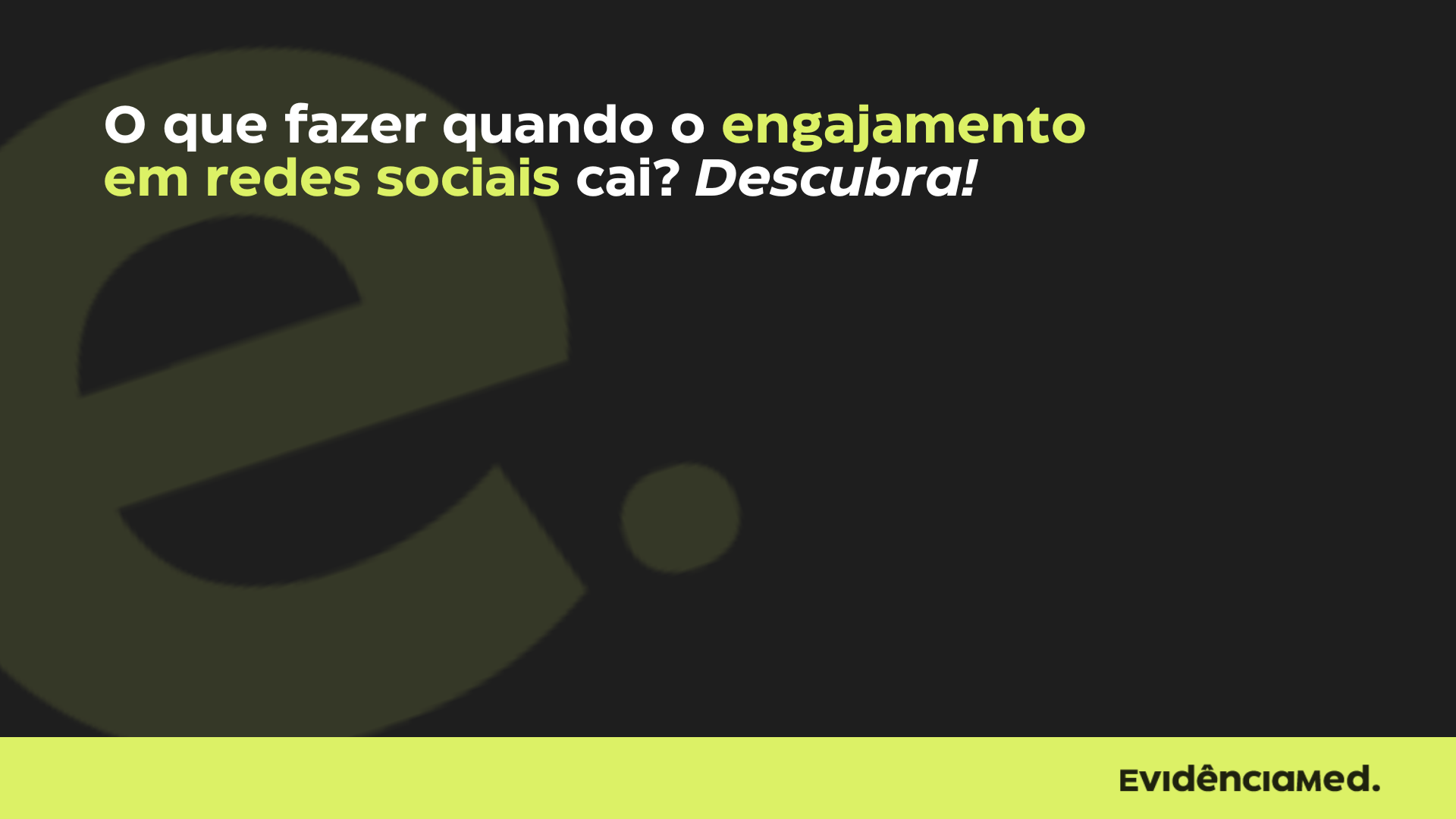 Engajamento em redes sociais